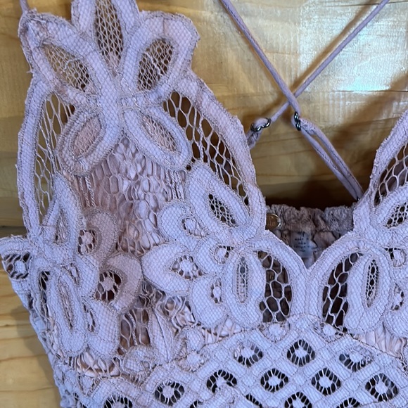 Free People NWT Adella Cami Size Small in Mauve - Picture 7 of 8